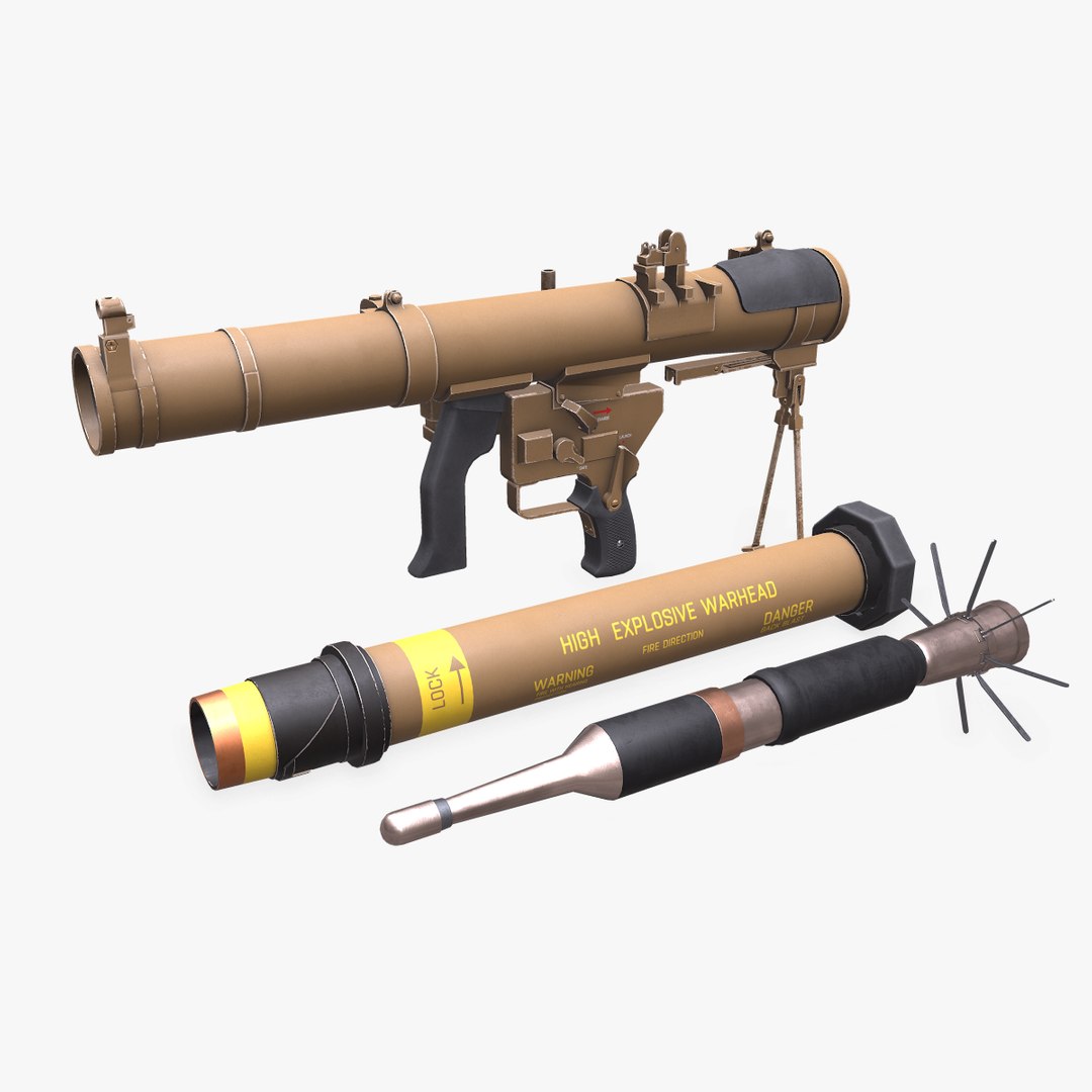 MK 153 SMAW Rocket Launcher 3D model - TurboSquid 2130481