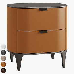 Litfad - Minimalist Drawer Storage Nightstand 3D