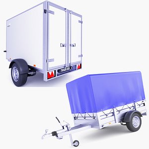 Cargo Trailers v38 model