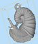 Snail pendant