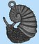 Snail pendant