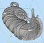 Snail pendant