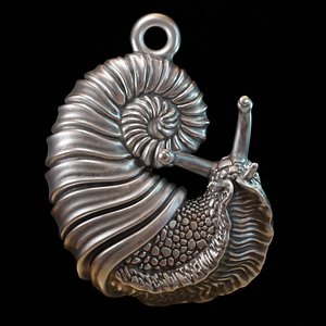Snail pendant