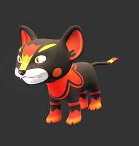 lion cub 3D