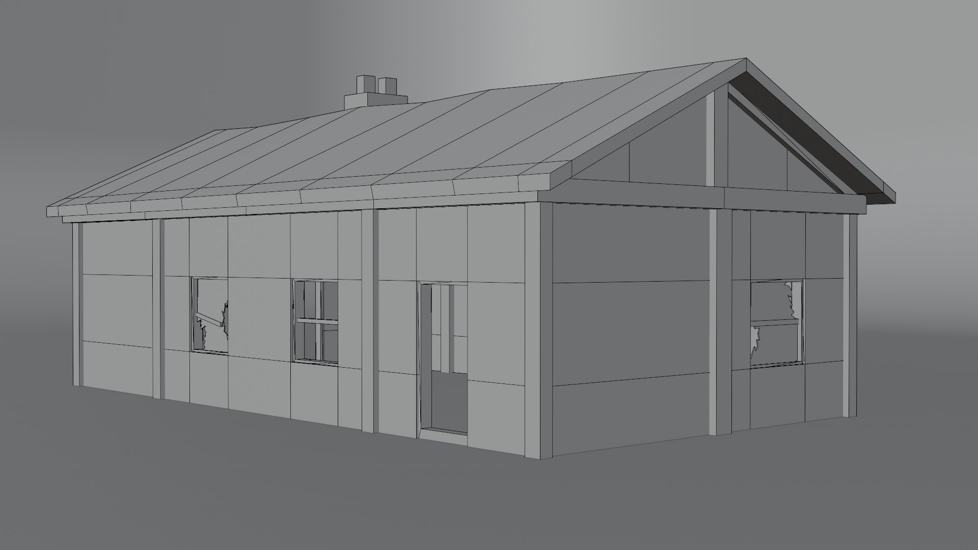 Free Fire Wooden House - Remastered Game Asset 3D - TurboSquid 2416213