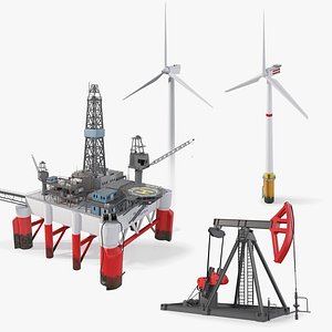 Oil and Wind Energy Collection model