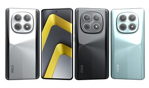 3D Xiaomi Poco M8 5G All Colors