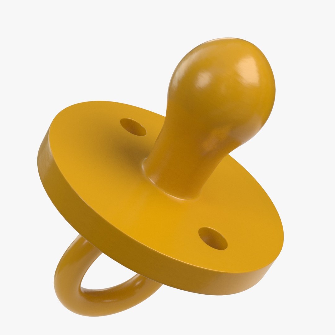 Plastic Pacifier 3D Model - TurboSquid 1342174