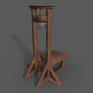 Guillotine 3D model