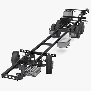 Volvo 9900 Bus Chassis Rigged