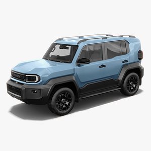 3D Toyota Land Cruiser FJ 2027 with interior