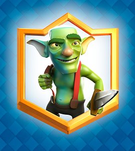 Clash Royale Goblins Card model