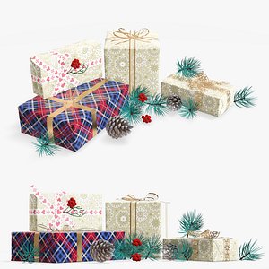 gift decoration christmas 3D model