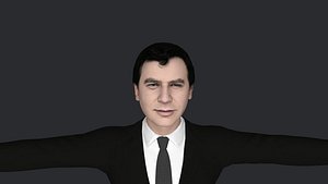 3D Gordon Brown Hyper Realistic Full Body Fully Rigged 3D Character