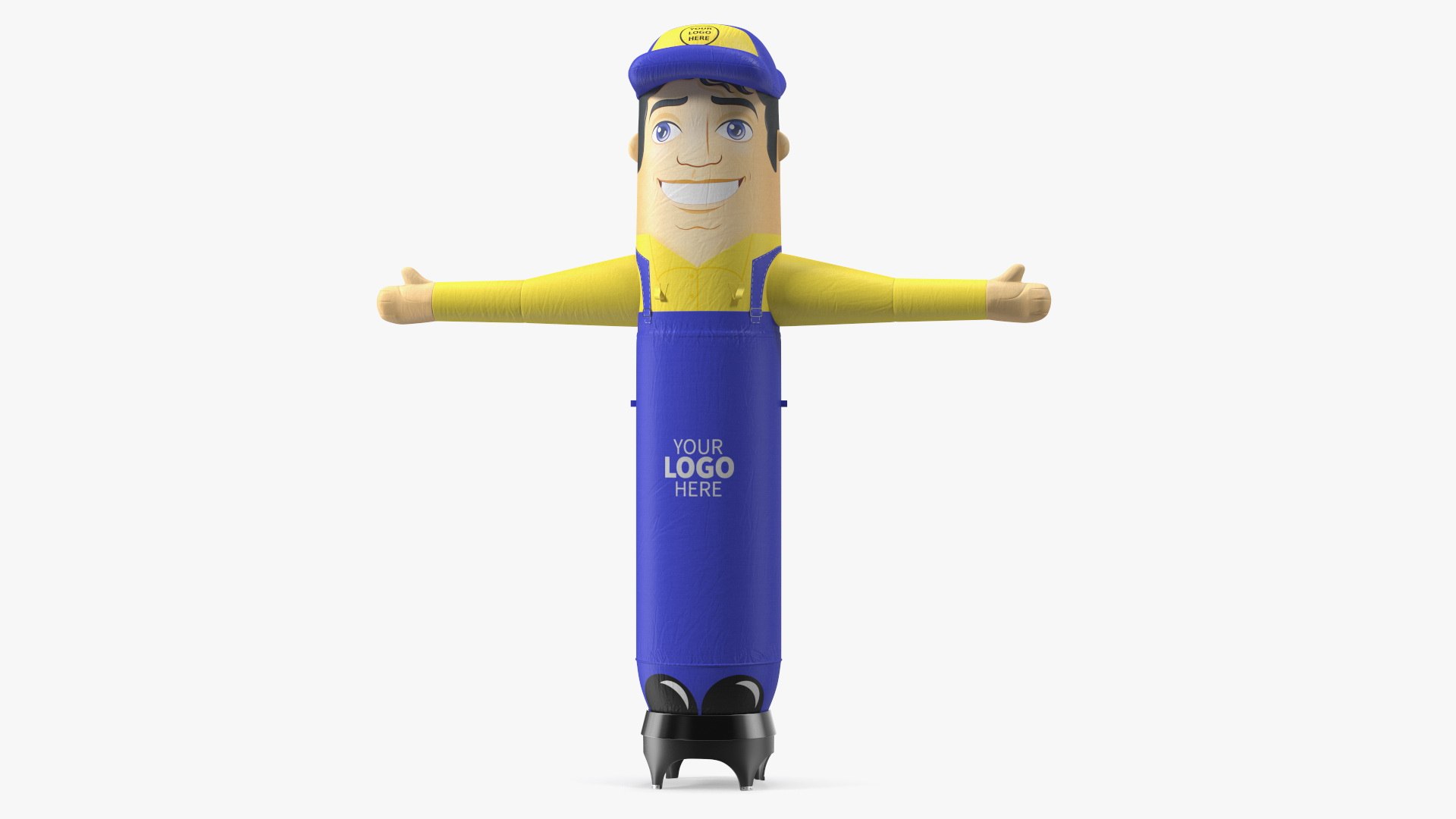 Inflatable Barker Rigged for Modo 3D model preview