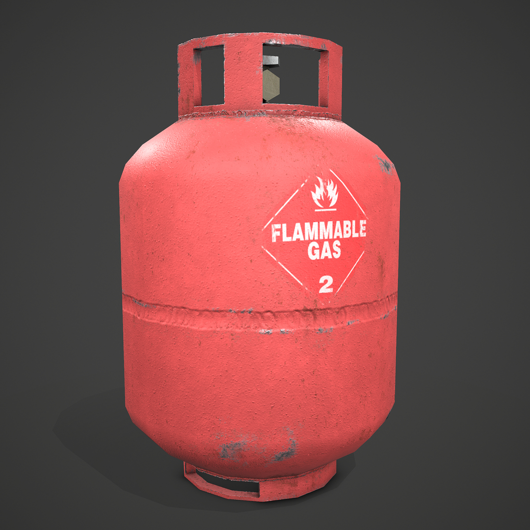 Propane gas tank model | 1148306 | TurboSquid