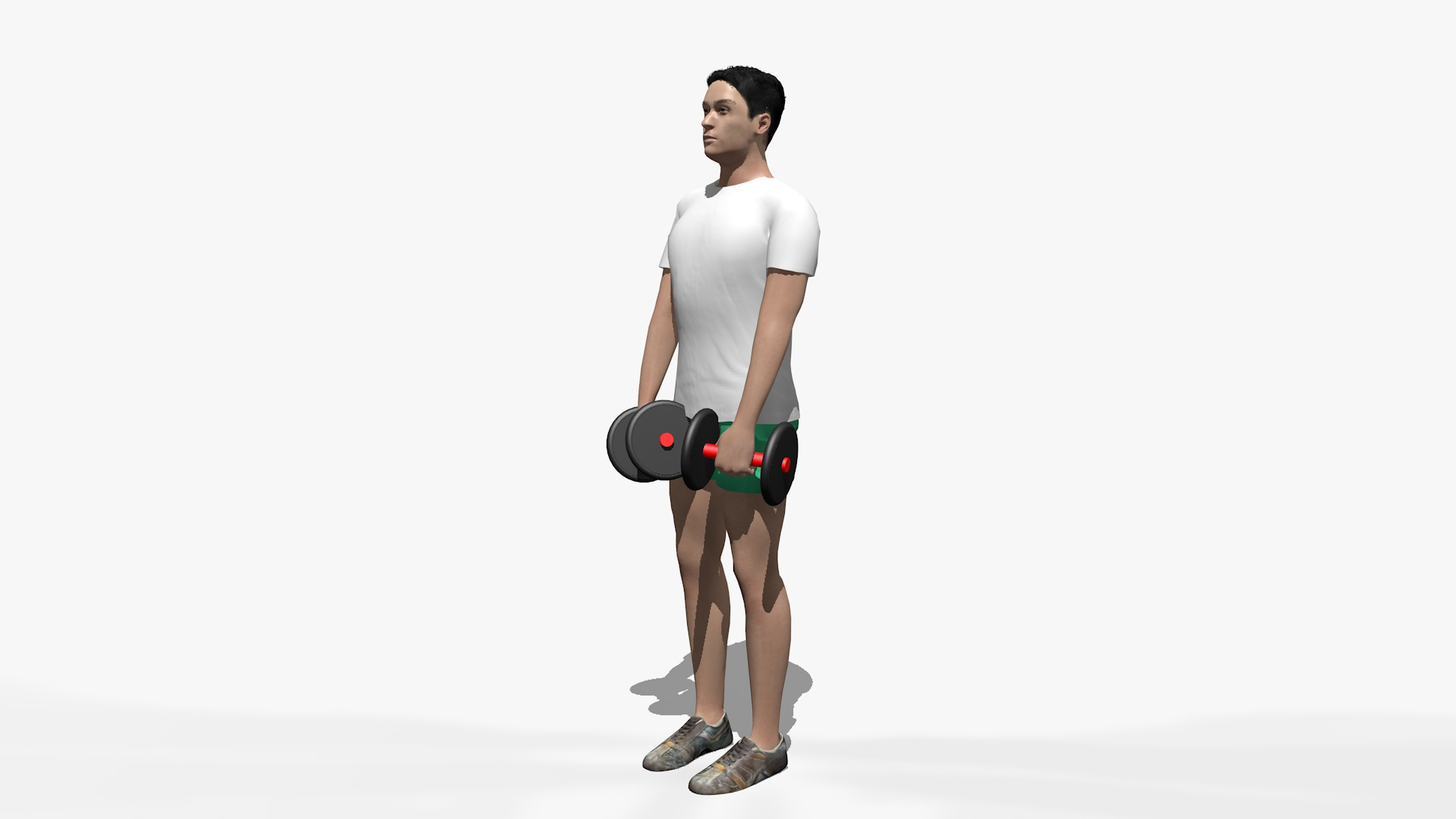 Man Straight Leg Exercise Model - Turbosquid 1536381