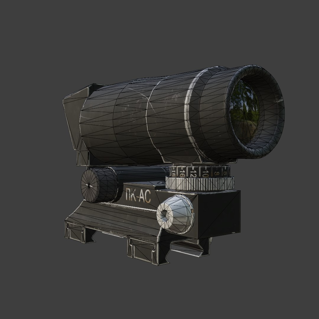 R4-C Assault Rifle 3D Model - TurboSquid 1803743