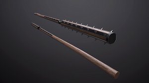 3D Battle flail model