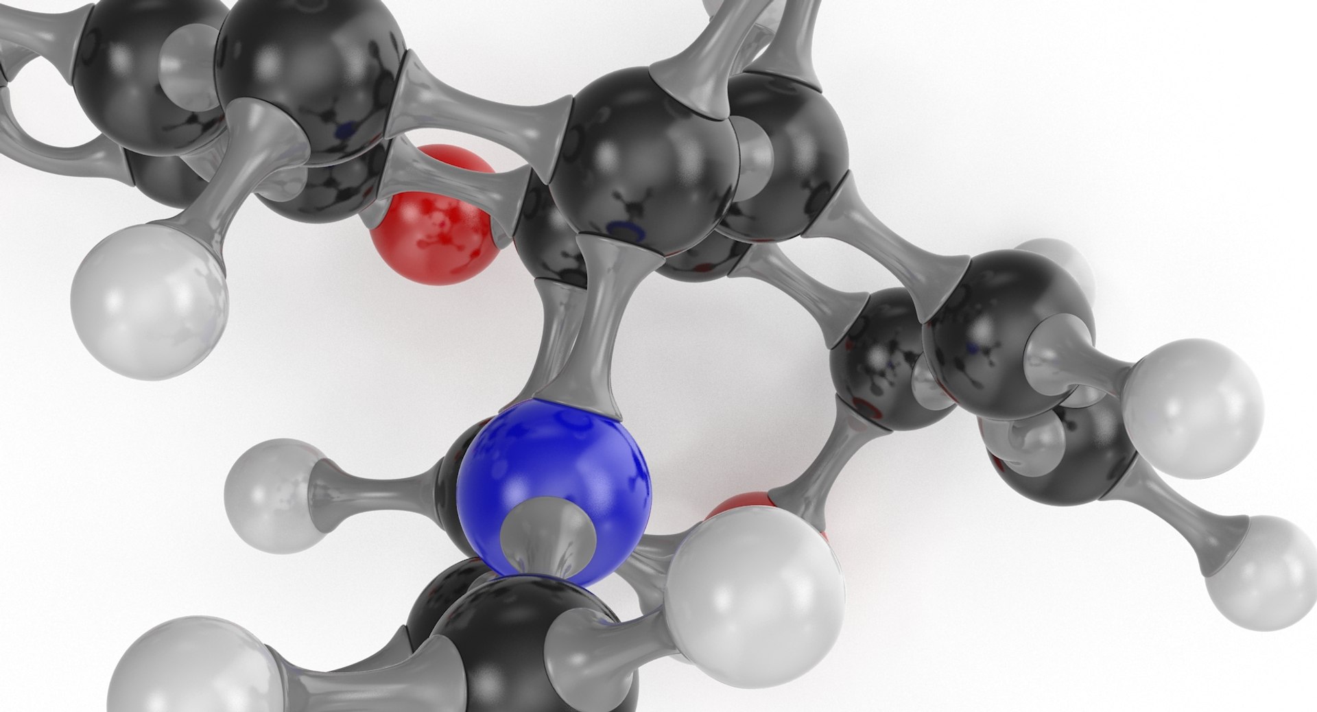 3D Codeine Molecular - TurboSquid 1381192