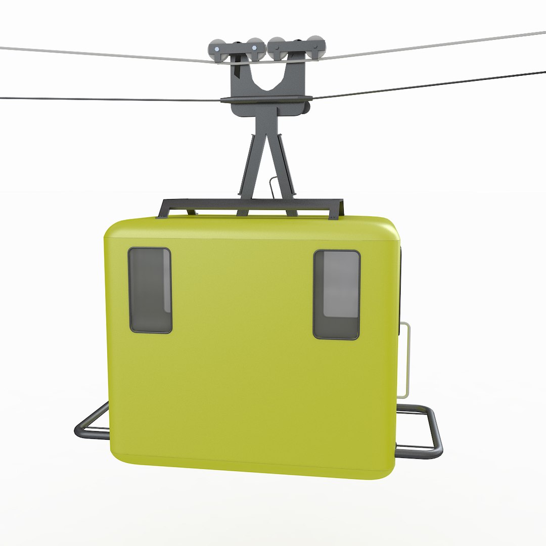 Ropeway Cabin 3D Model - TurboSquid 1542584