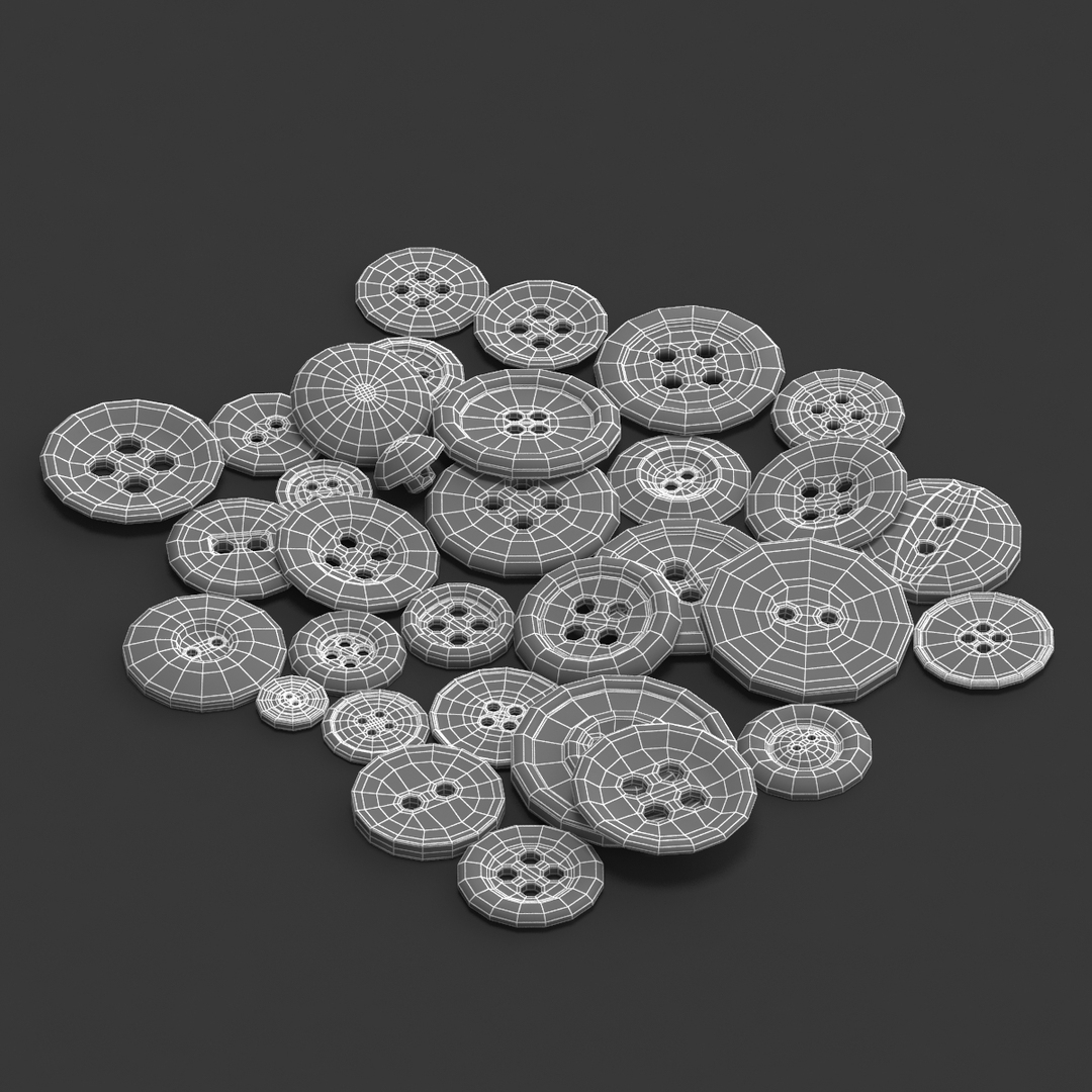 3d Buttons C