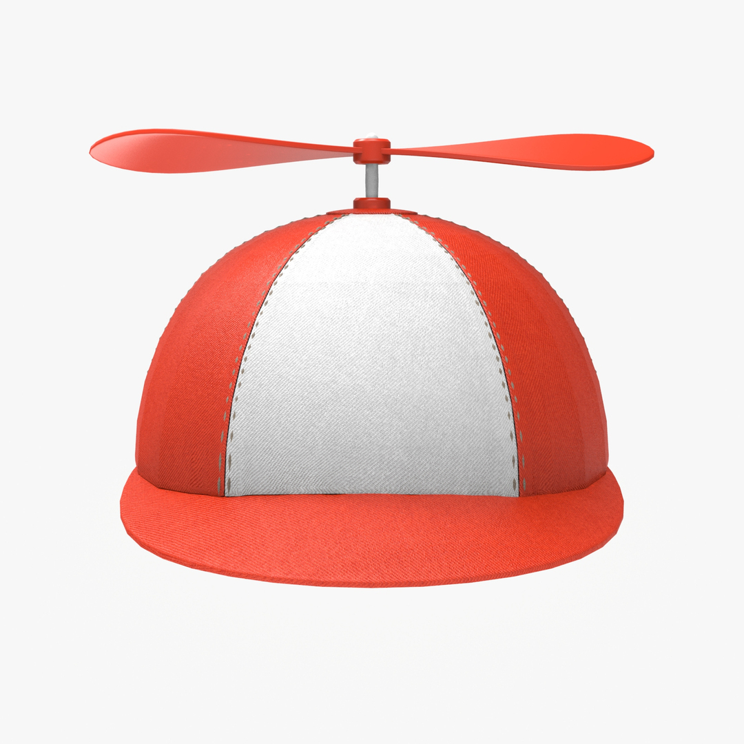 3d Propeller Hat Model