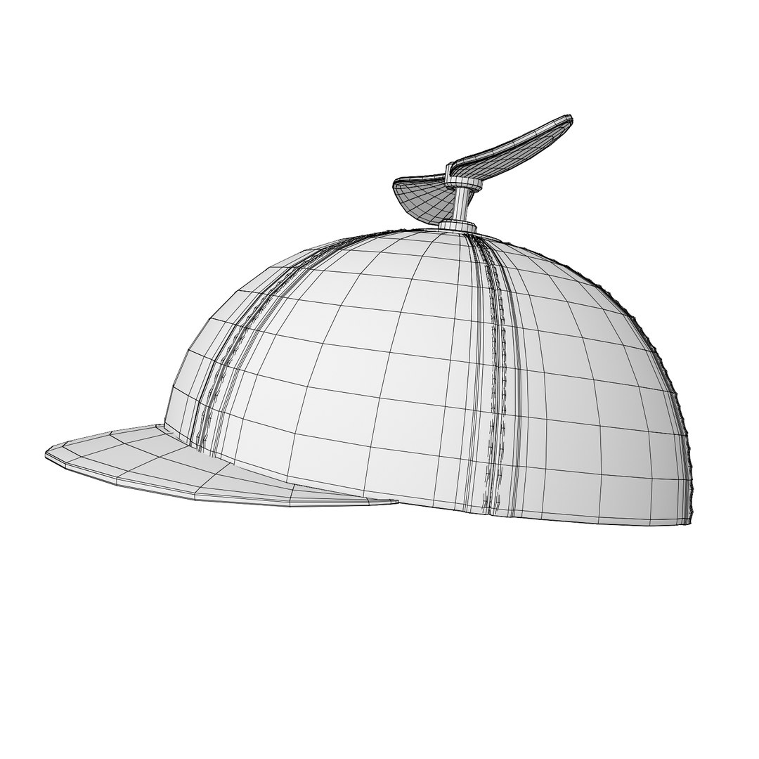 3d Propeller Hat Model