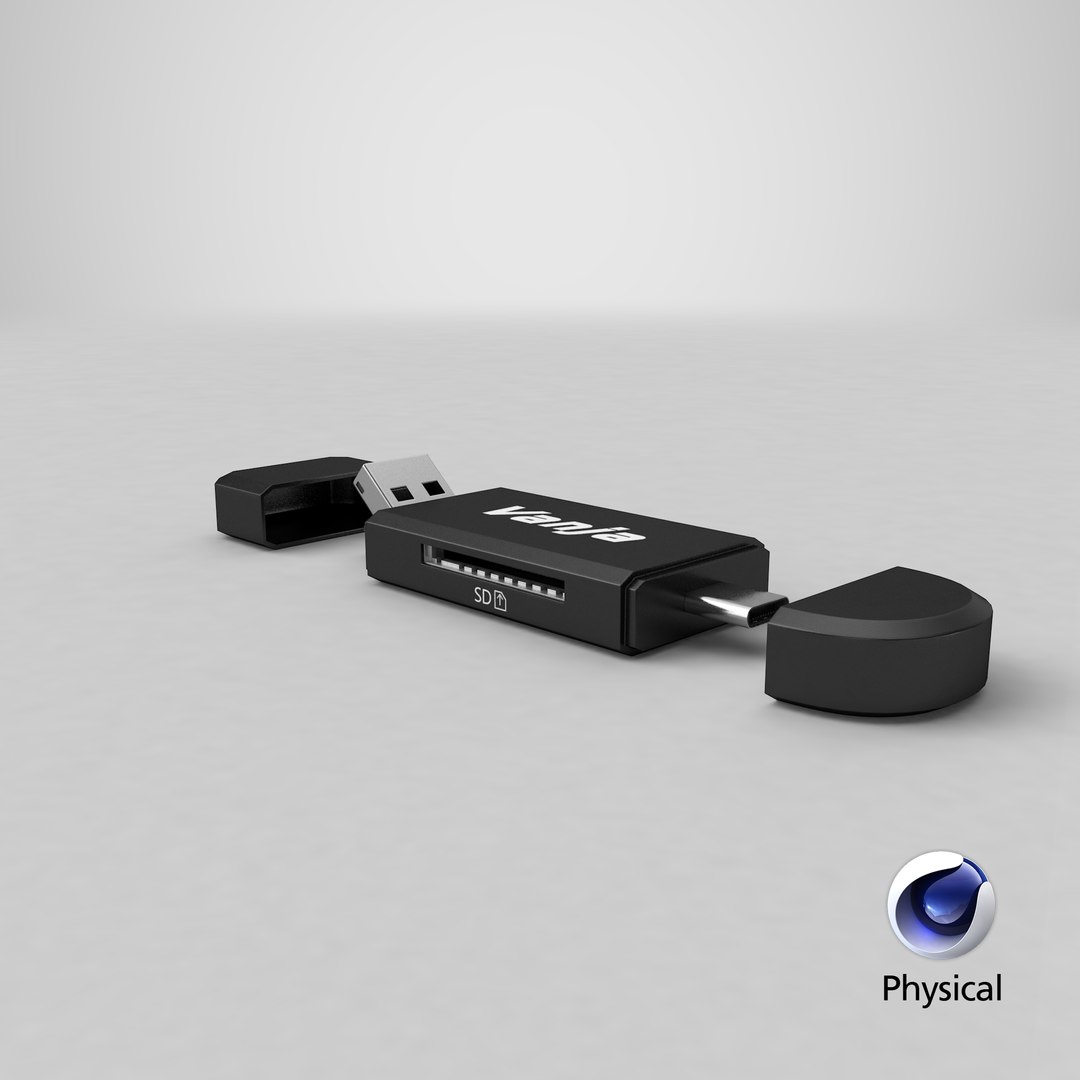 Vanja Card Reader 3D - TurboSquid 2020845