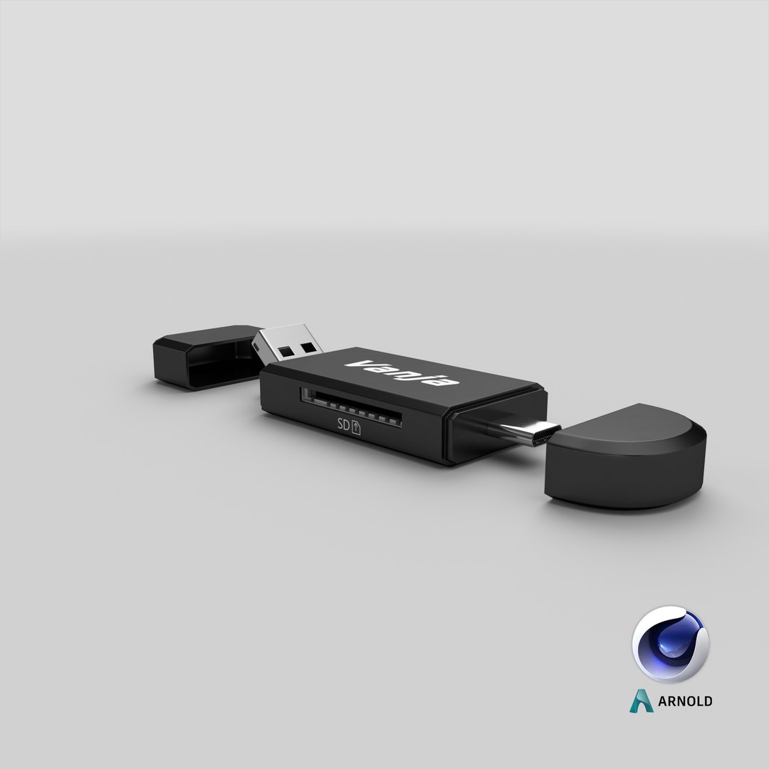 Vanja Card Reader 3D - TurboSquid 2020845