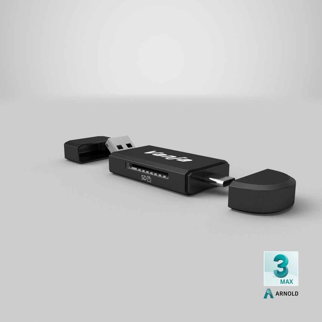 Vanja Card Reader 3D TurboSquid 2020845