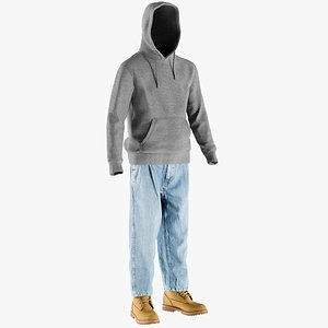 Men's Boots with Jeans, Tshirt and Hoodie 10