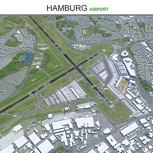 Hamburg Airport model