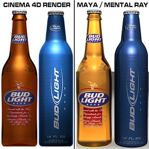 Budlight Bottles