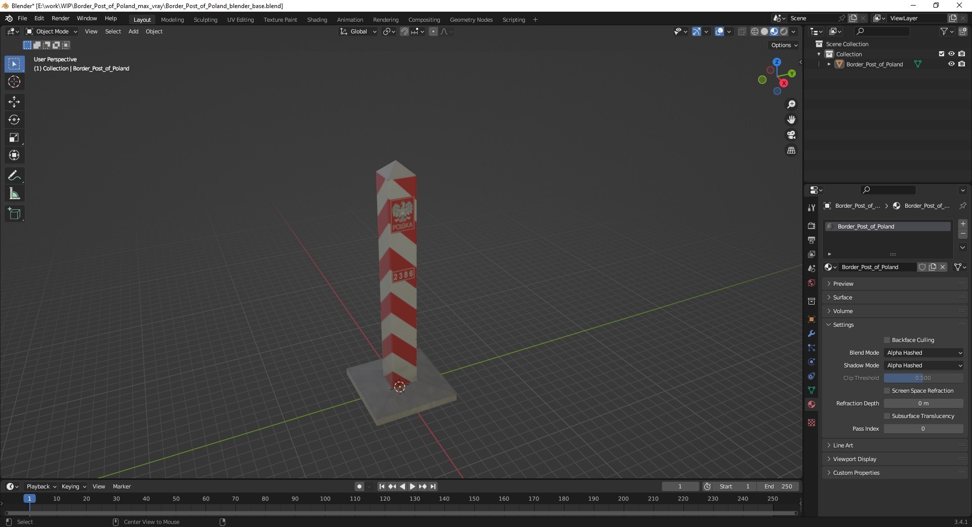 Border Post Of Poland Model - TurboSquid 2011939
