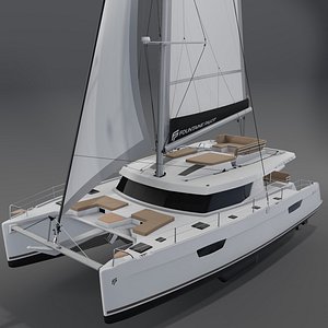 Fountaine Pajot Saba 50 3D Model PBR 3D model