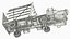 Stackcruiser Automatic Bale Wagon Farm Vehicle Red Yellow