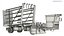 Stackcruiser Automatic Bale Wagon Farm Vehicle Red Yellow