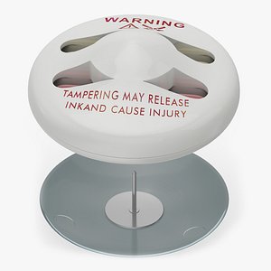 3D Ink Security Tag White