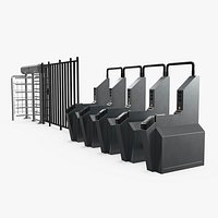 Underground Transit Ticket Barriers