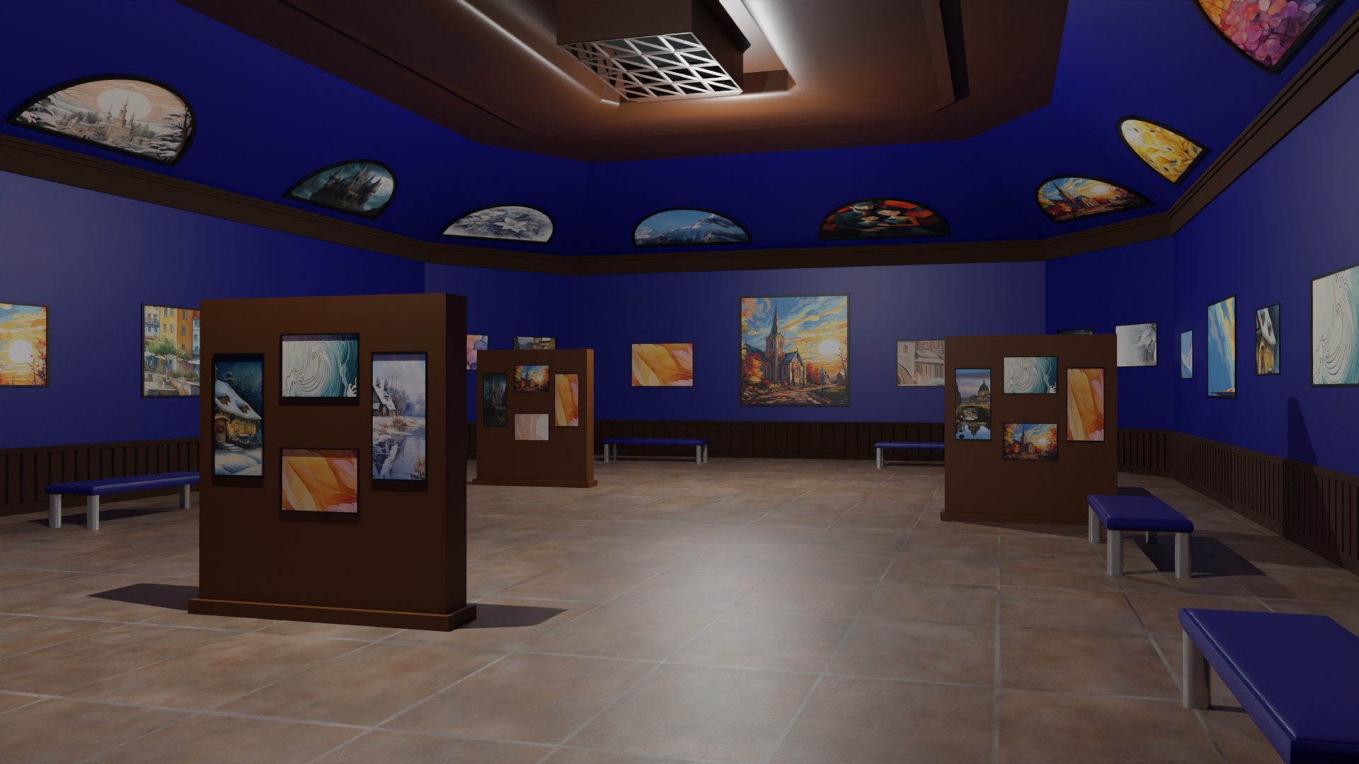 3D Art Gallery - TurboSquid 2157456