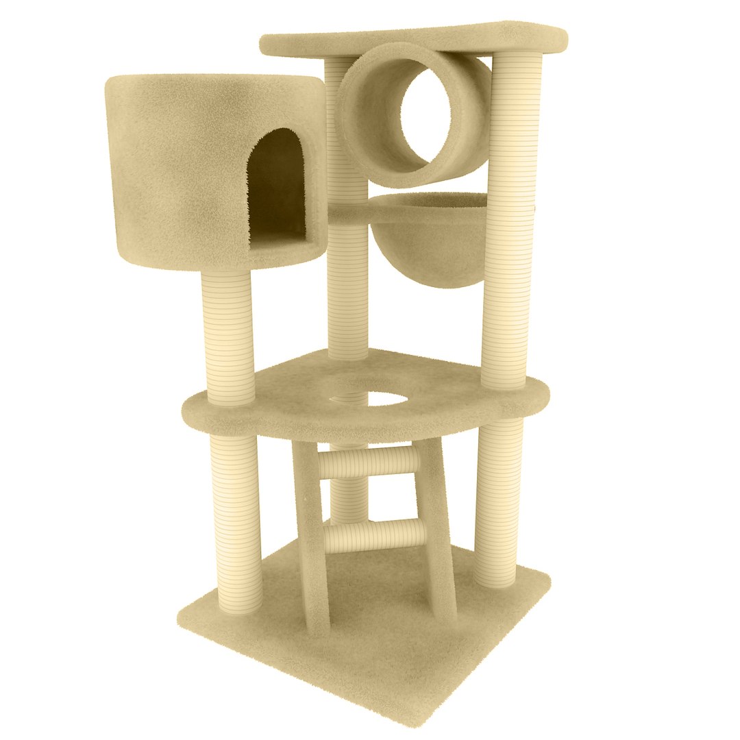 3d 3ds Cat Tree