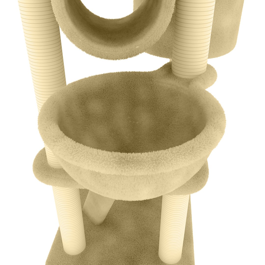 3d 3ds Cat Tree