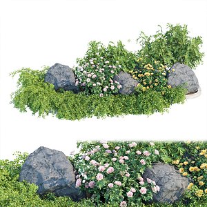 3D garden plants collection vol 57