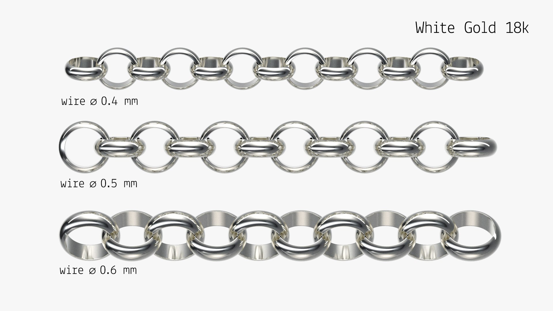 Chain Rollo 3D Model - TurboSquid 1652678