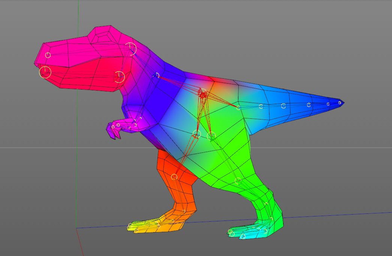 3D T-rex Rigged - TurboSquid 1418143