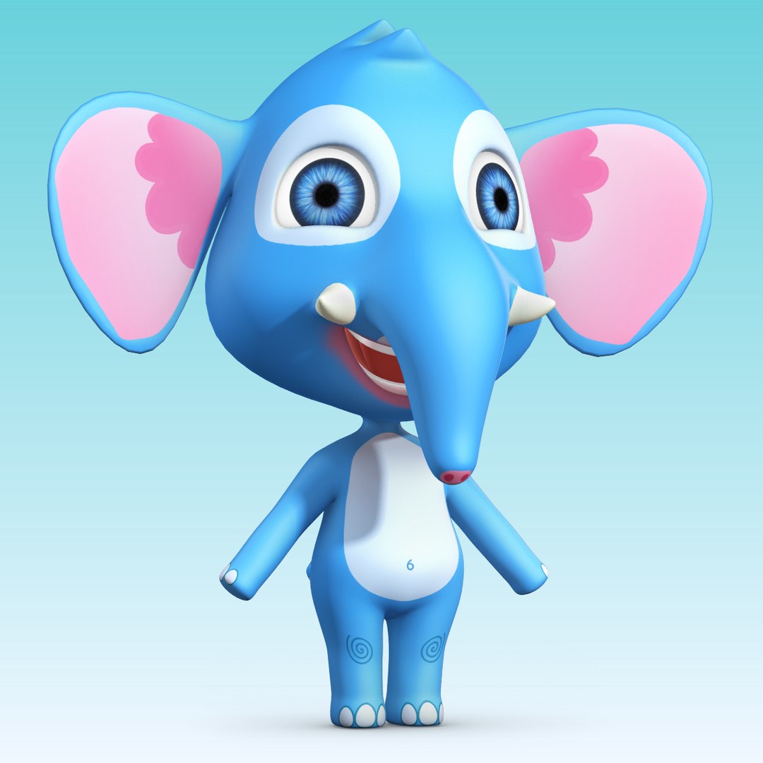 3D cartoon animation TurboSquid 1647961