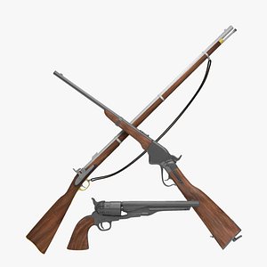 Civil War Gun Set
