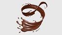 Chocolate Liquid Splash 009