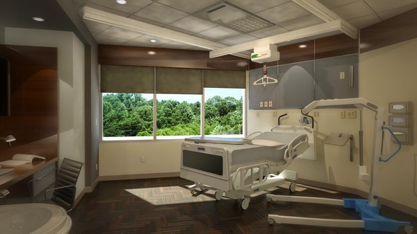 3d model 260 patient room lift